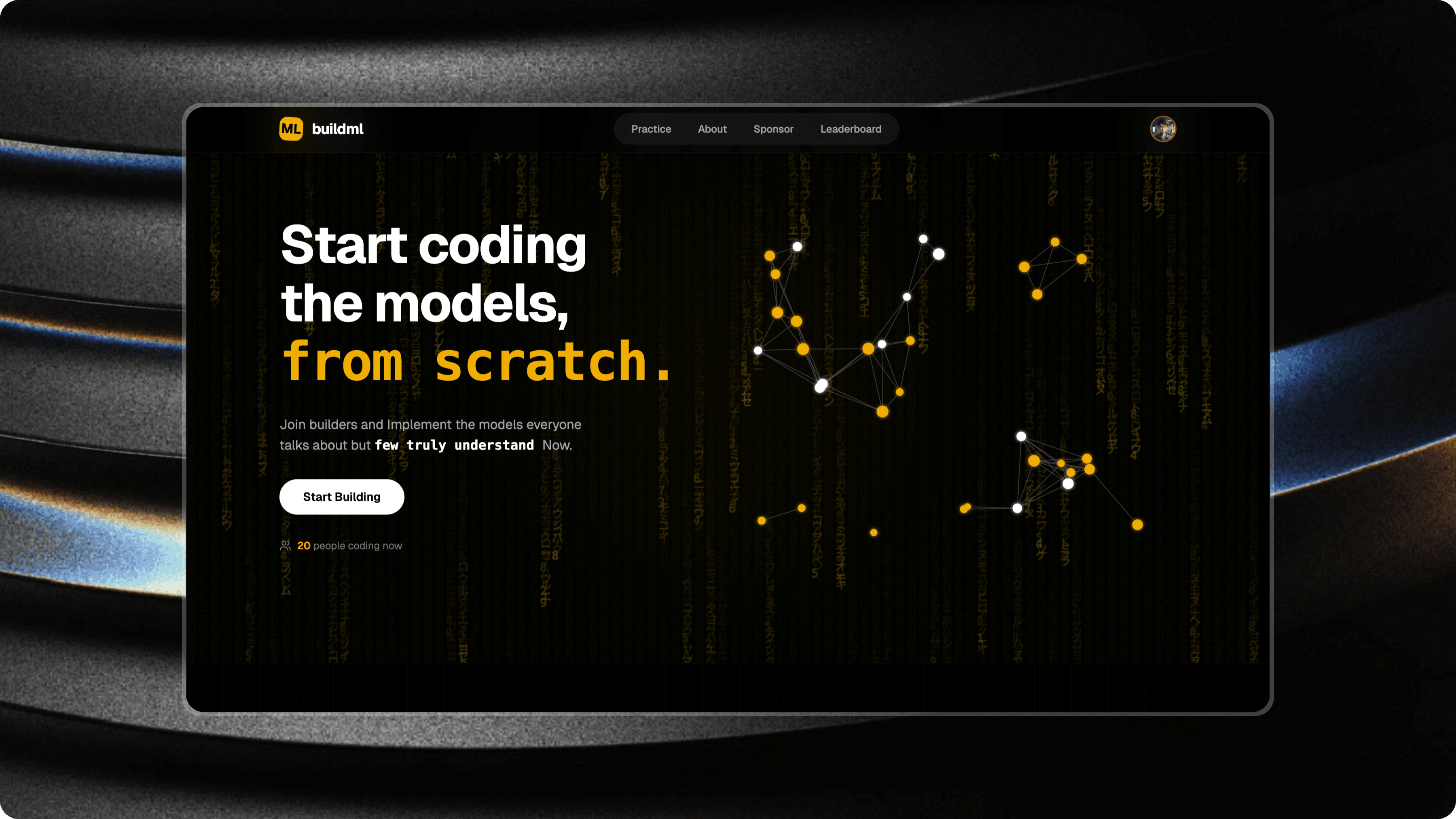 BuildMl preview — hover